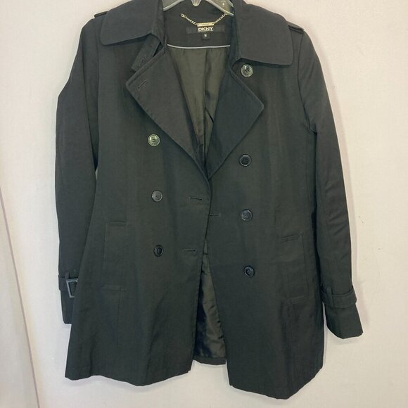DKNY Jacket, Size M, Missing Belt - Picture 11 of 14